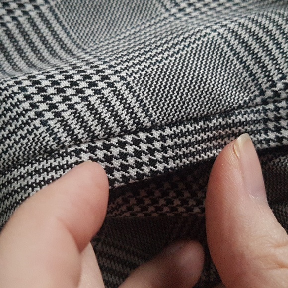 Twik Simons Houndstooth Women's Cropped Jacket with Pockets Size S - Picture 13 of 15